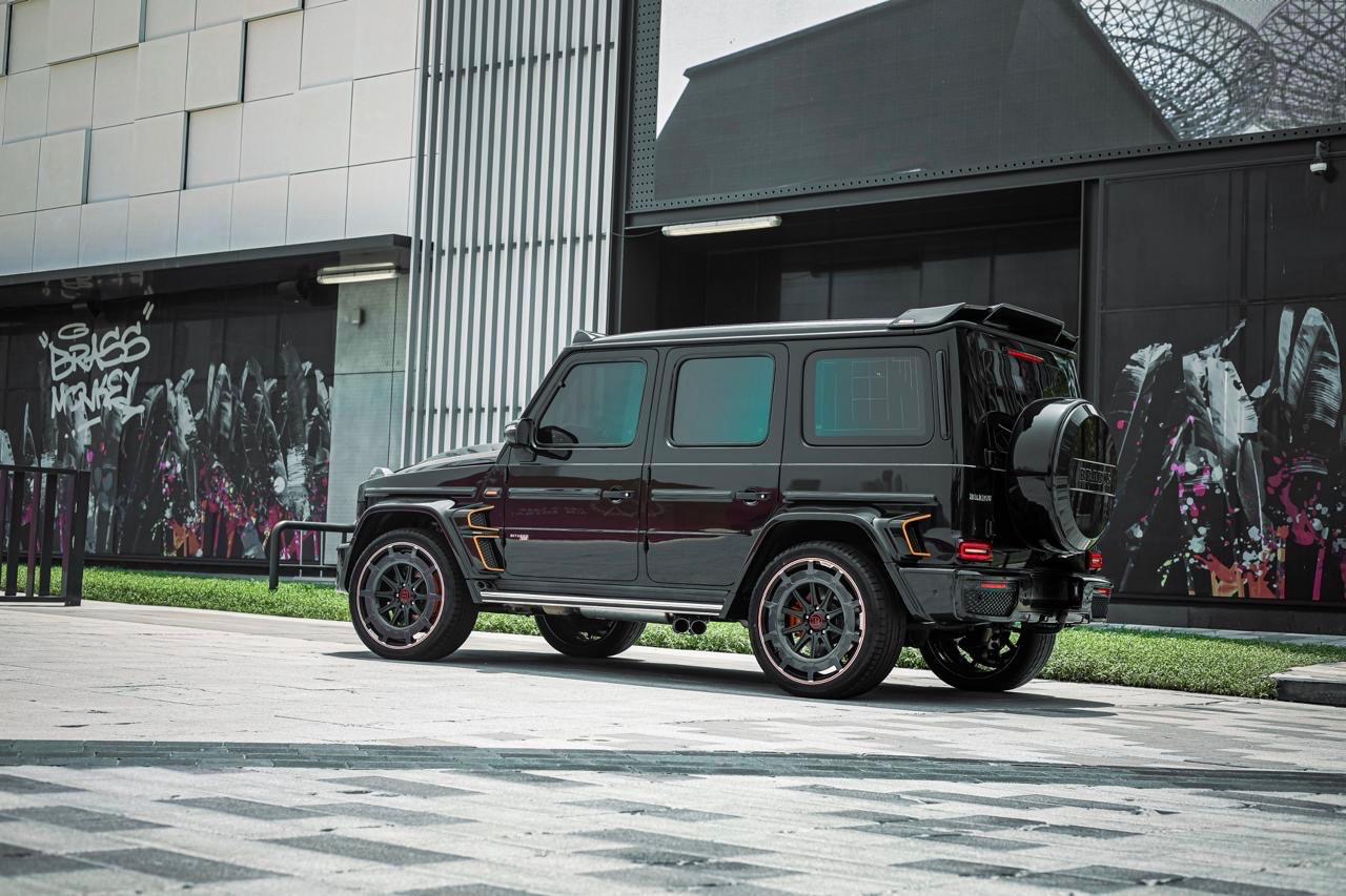 Schwarz Mercedes Benz G800 Brabus 2019